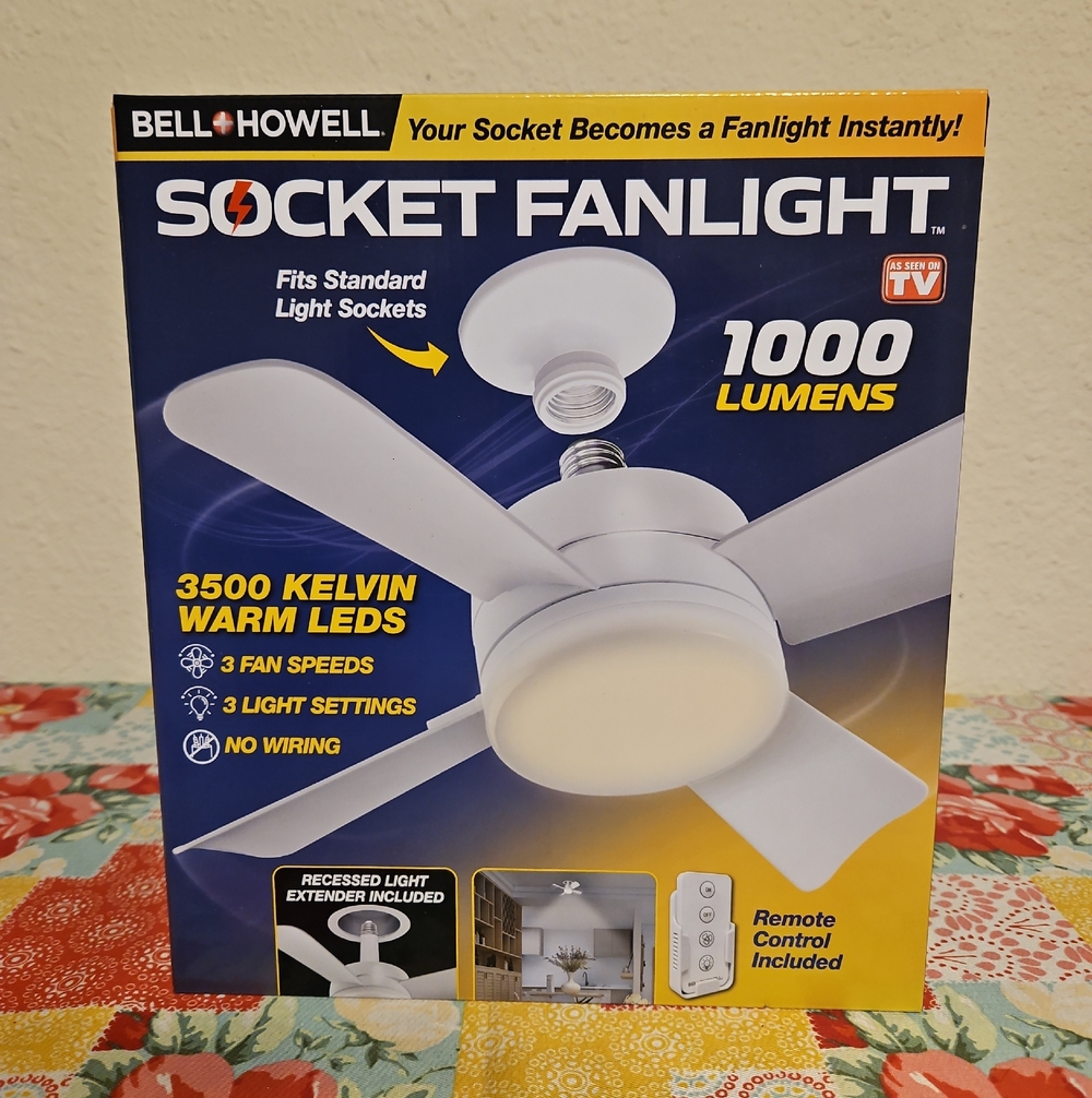 Bell Howell 1000 Lumens Socket Fanlight